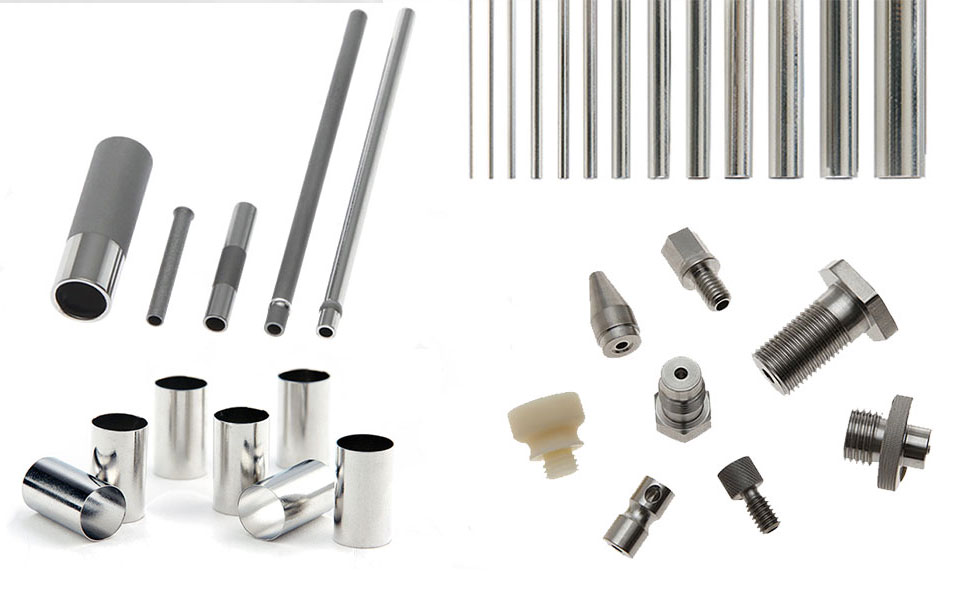 Samples of Tube products from NEST