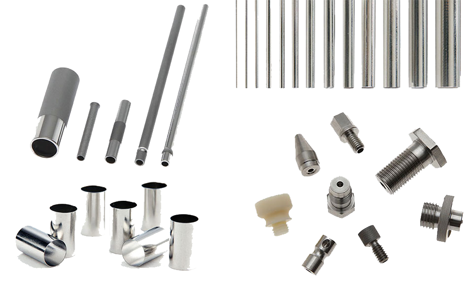 Samples of Tube products from NEST