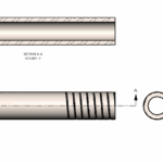 Scored Tubing Drawing